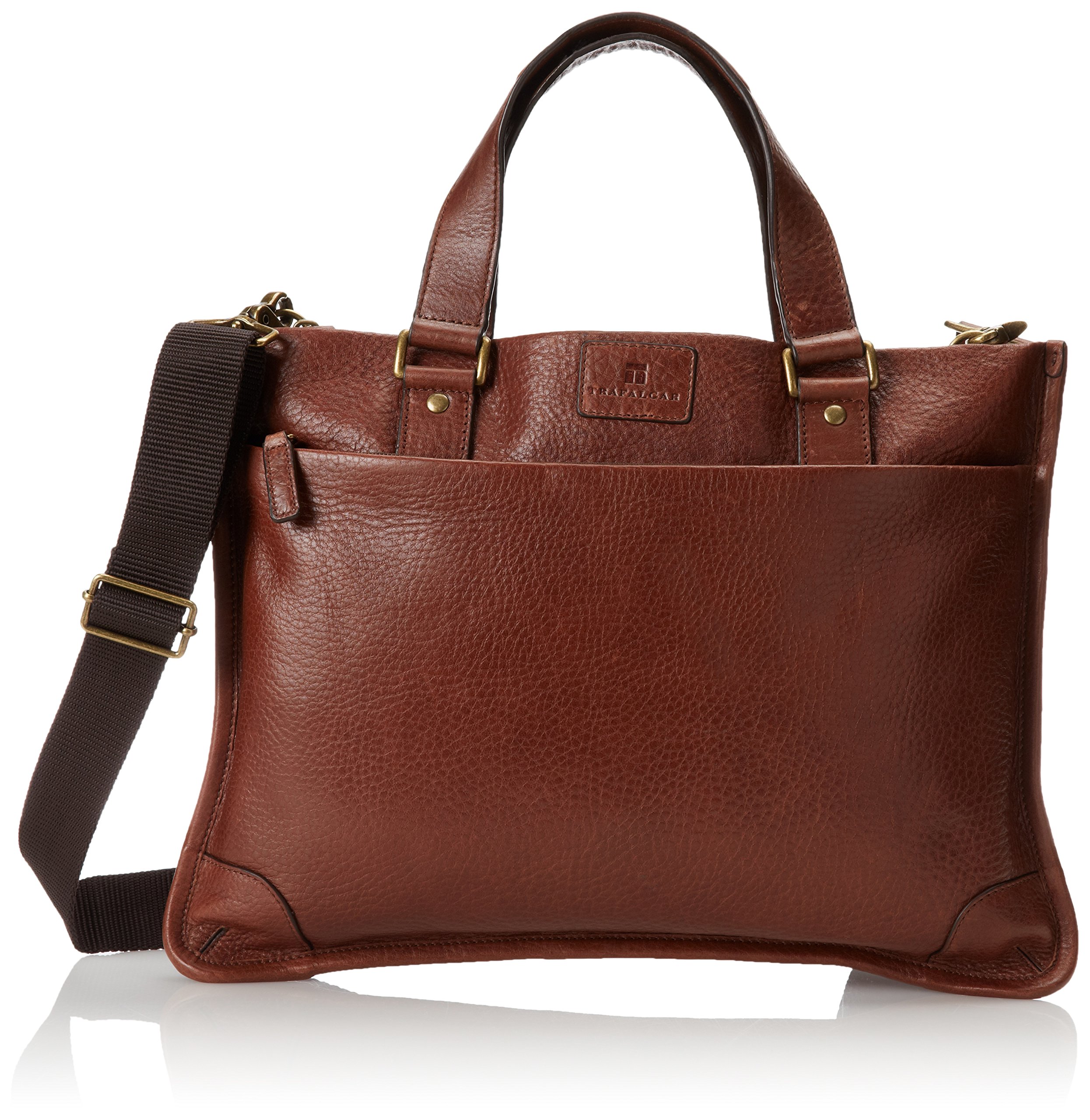 Trafalgar Men's Murray Hill Slim Brief Bag, Brown, One Size